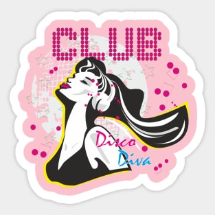 Dance Girl Sticker